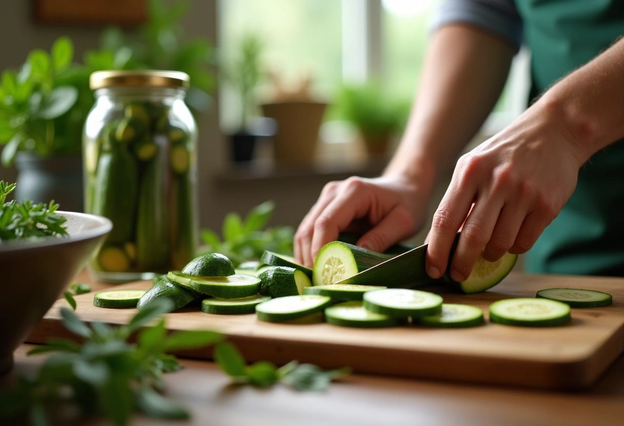 courgettes jardin